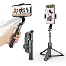 360 Rotation Bluetooth Selfie Stick Phone Stand Stabilizer